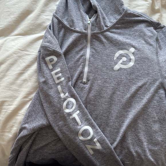 Peloton Grey Quarter Zip - Picture 5 of 5